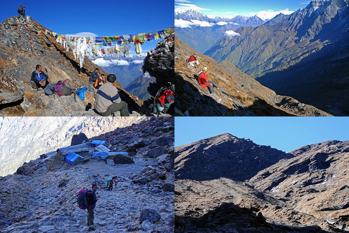 15 07 Second Zatrawa La Pass, Descend To Karke Ding, Look Back To Zatrawa La